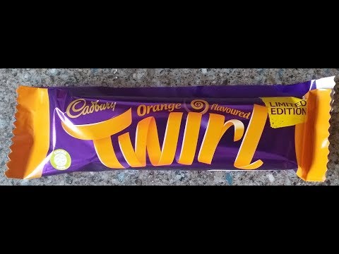 New Limited Edition Cadbury Orange Twirl Review