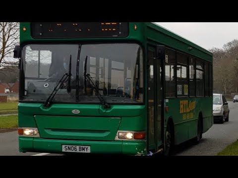 Old Beast ! | HTL Buses | 58 (SN06 BMY) ADL Dart MPD / ADL Pointer 2 | Route 166 | Ride Along
