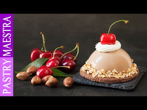 Chocolate and Cherry Half Spheres | Pastry Maestra