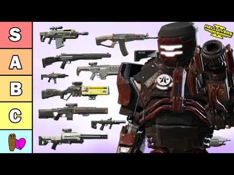 Ranking the BEST and WORST Primary Weapons vs the Cyborgs in Helldivers 2