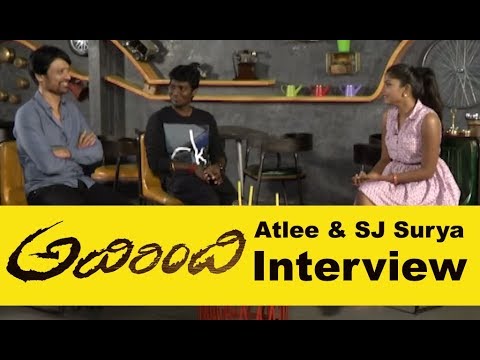 SJ Surya and Director Interview Atlee about Adhirindhi