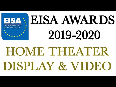 EISA AWARDS 2019-2020  #Home Theatre Display & Video
