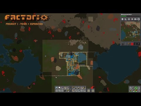 Factorio Mini Projects: Base Tour + Base Expansion