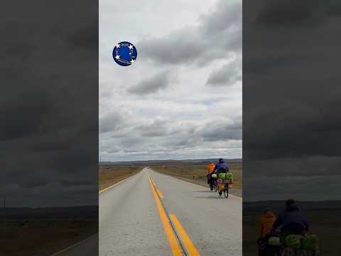 CICLISTAS EN LA RUTA 9 #chile #surdechile #patagonia #ciclista #patagoniachilena #magallanes #top