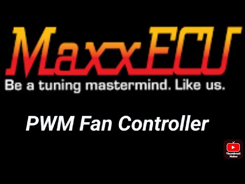 Cheap PWM Fan controller using MaxxECU