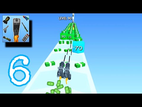 Gun head run All Levels Gameplay part -6 (Level 99-91)