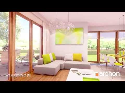 Dom w werbenach (N) - Wirtualny spacer po wnętrzu. ARCHON+