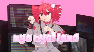 Cover art for Nya nya! land ft. Kasane Teto (SynthV Orignal Song)