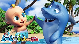 Download lagu Bayi Hiu | Baby Shark duu duu - Lagu Anak Anak | LooLoo Indonesia mp3