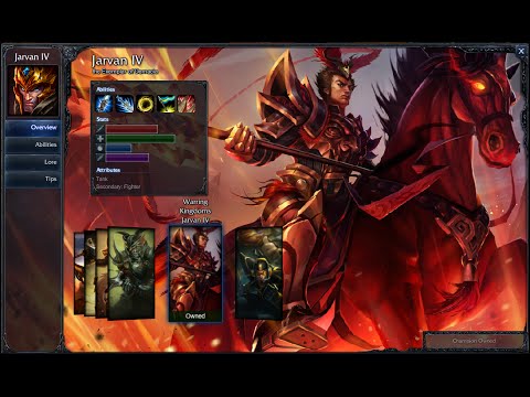 Warring Kingdoms Jarvan IV Skin Spotlight Gameplay 1080p HD