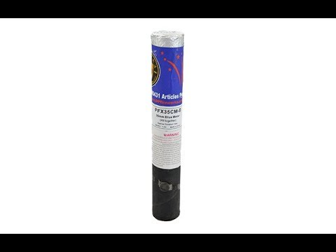 PFX35CMB 35mm BLUE METEOR - DOMINATOR FIREWORKS PRO