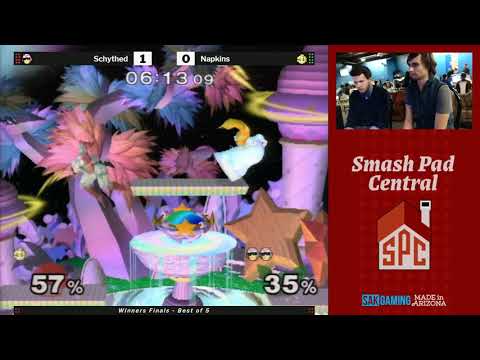 SPC 134 Winners Finals - Napkins (Peach) vs Schythed (Captain Falcon)