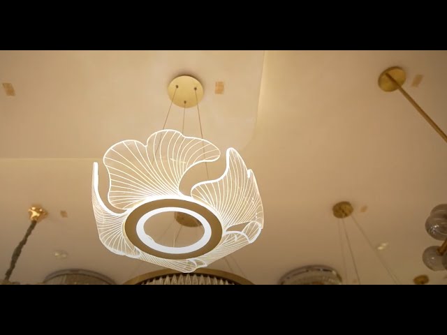 ثريا مودرن اكلوريك LED قطر 40 سم