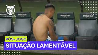 MATHEUS PEREIRA É ATINGIDO POR GÁS LACRIMOGÊNEO EM CRUZEIRO X VASCO