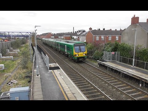 Irish Rail 29000 Class DMU 29125 at Adelaide & NIR MPV No.11 at City Hospital. 27/2/23