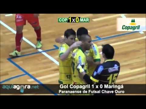 Gol CHICO PAULISTA Copagril x Maringá Campeonato Paranaense FUTSAL