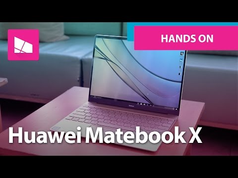 Huawei Matebook X hands on
