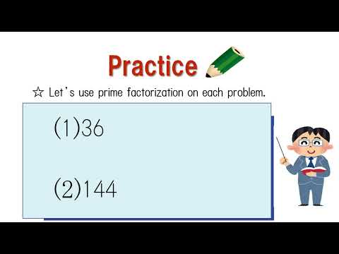中1＿素因数分解（英語版）