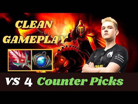 T.Spirit Yatoro Chaos Knight Vs 4 Counter Picks (Iceberg Puck ) Clean Gameplay