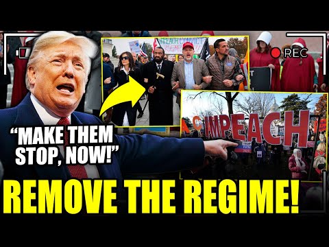 Trump STUNNED As "Remove The Regime" Protests ERUPT in DC