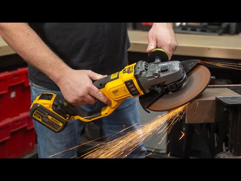 Шлифмашина угловая - болгарка аккумуляторная бесщёточная DeWALT DCG460N