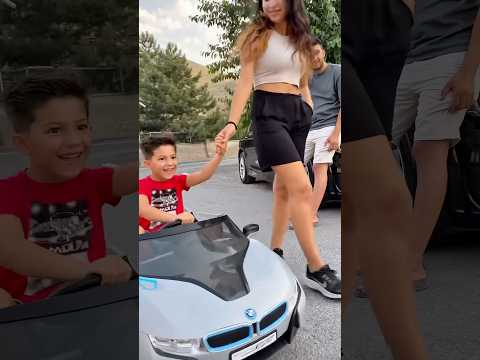 Kid who impressed girl with his small car 😂❤️👻#shorst
