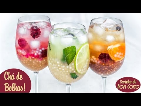 Chá de Bolhas de Taiwan (Bubble Tea) | Gabi Rossi | Cozinha do Bom Gosto