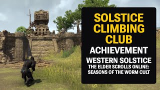 Solstice Climbing Club Achievement in Western Solstice - The Elder Scrolls Online (ESO): Seasons of the Worm Cult