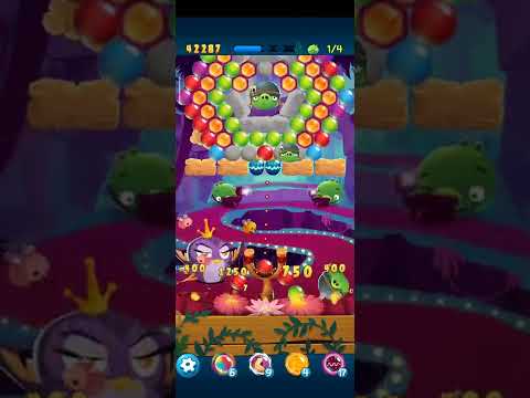 Angry Birds Pop Bubble Shooter- Hard Level 705 NO BOOSTERS #angrybirdspopbubbleshooter
