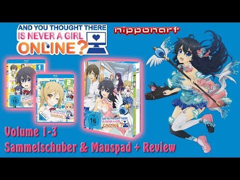 And You Thought There Is Never a Girl Online - nipponart Vol. 1-3 Limited Edition Unboxing+rReview