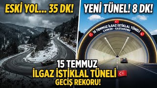 Çankırı - Kastamonu Arası Artık Çok Kolay: Ilgaz Tüneli Sürüş Vlog 🚘