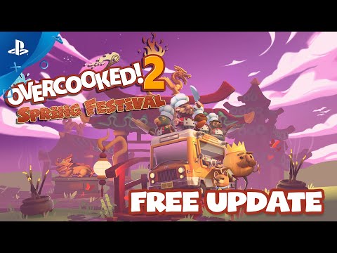 Overcooked! 2 – Spring Festival Available Now | PS4