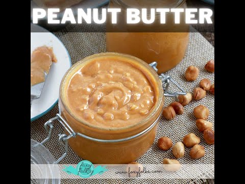Homemade Peanut Butter