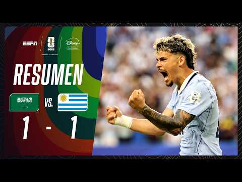 Resumen Arabia Saudita vs Uruguay