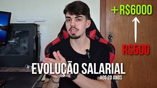 Quanto ganha um Programador de 20 anos? (Minha Evolução Real)