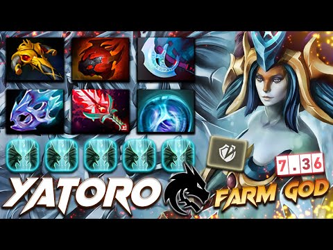 Yatoro Naga Siren Farm God - Dota 2 Pro Gameplay [Watch & Learn]