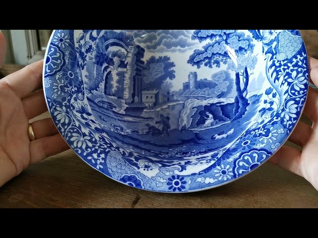 Vídeo relacionado con Spode Blue Italian Dip Bowl - Juego de cuencos de porcelana de 4 a 4 pulgadas con diseño oriental, apto para lavavajillas y microondas para inmersión, aperitivos, postre, vajilla azul y blanca