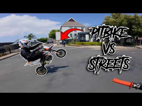 125cc Pitbike vs Streets