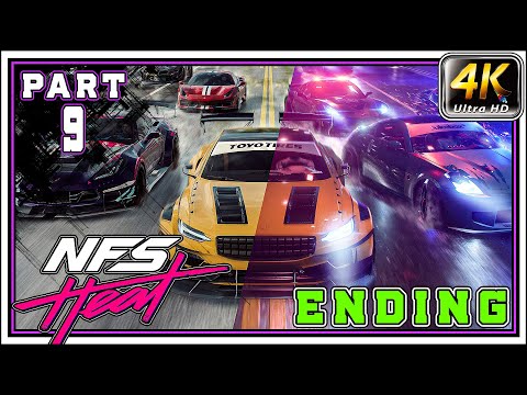 NEED FOR SPEED HEAT Full Gameplay Walkthrough PART 9 - Breaking The Law [4K 60FPS] - ENDING