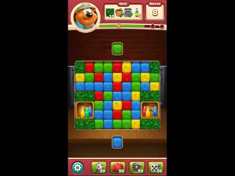 Toon Blast Level 5555 - NO BOOSTERS 🐻🐺🐱 | SKILLGAMING ✔️