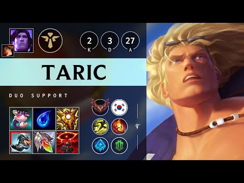 Taric Support vs Senna - KR Grandmaster Patch 25.S1.3