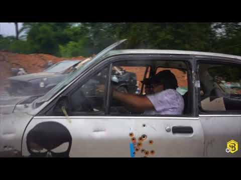 Aquela dinâmica diferenciada partindo de dentro do carro iniciando os disparos. Treino veicular.