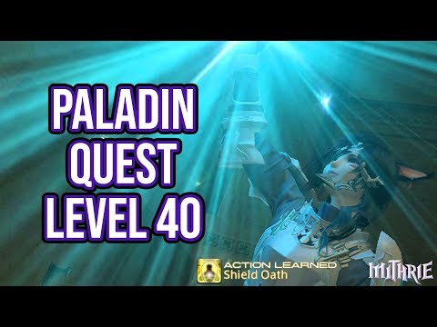 FFXIV 2.1 0183 Paladin Quest Level 40