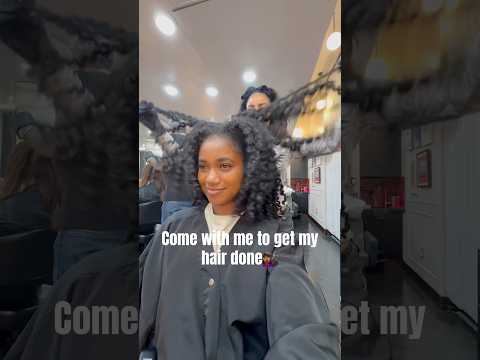 I know y’all see the length! I loveee how this came out!🥰 #naturalhair #curlyhair #curls #minivlog