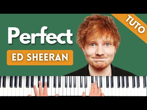 Comment jouer "PERFECT" - ED SHEERAN au piano | Tutoriel PianoVoix