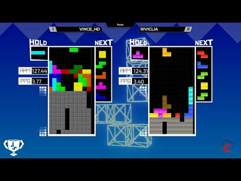Jstris Cup East 3 - VinceHD Vs Riviclia - Pools