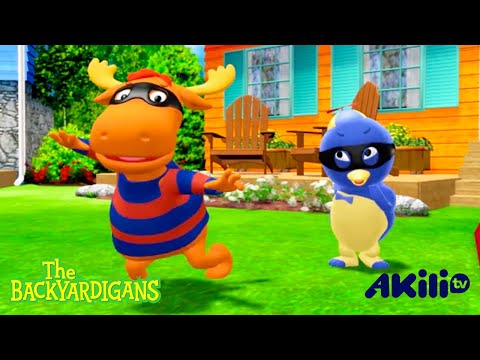 Backyardigans |The Tower of Power Awaits! 🕵️‍♂️💥  | Akili TV