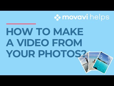 How to make a video from photos? (slideshow)  🖼 | MOVAVI HELPS