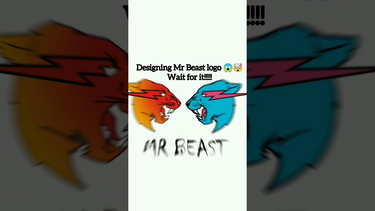 Mr Beast logo design #youtubeshorts #shortvideo #shorts