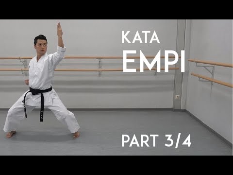 EMPI pt. 3/4 - shotokan kata explanation - TEAM KI